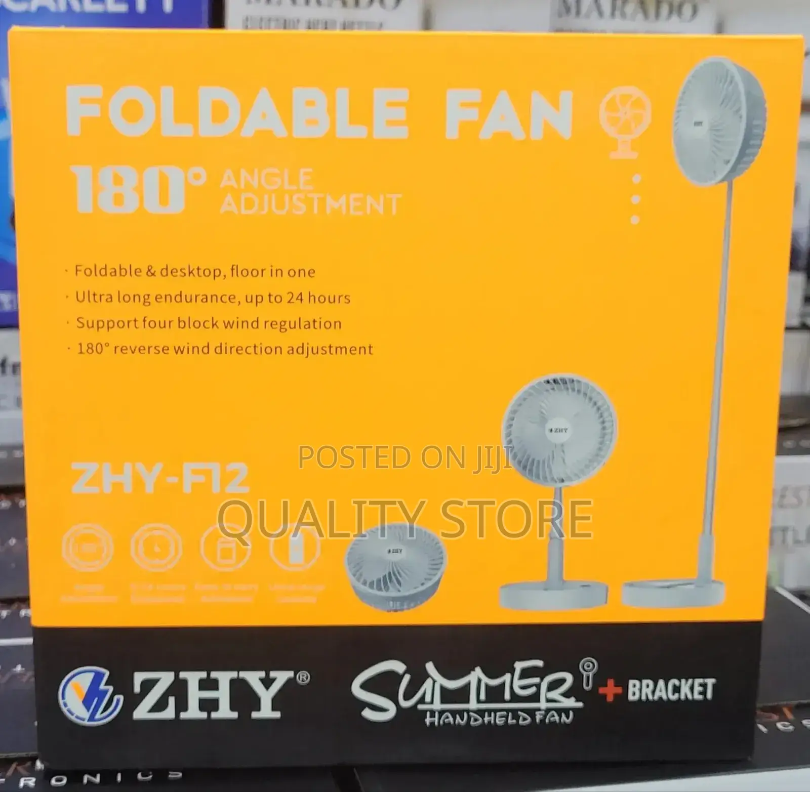 Foldable Fan Zhy Zhy-F12