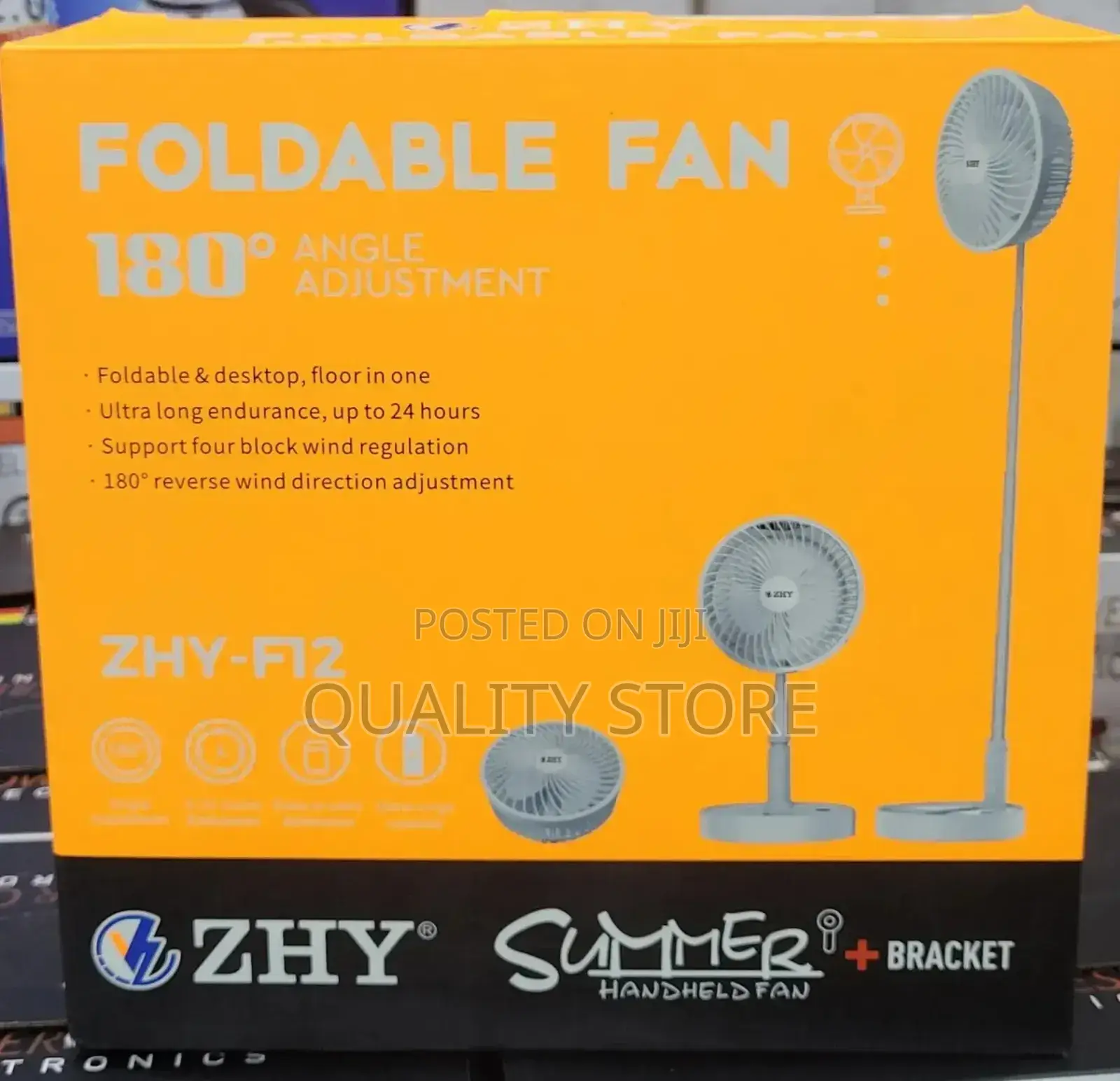 Foldable Fan Zhy Zhy-F12