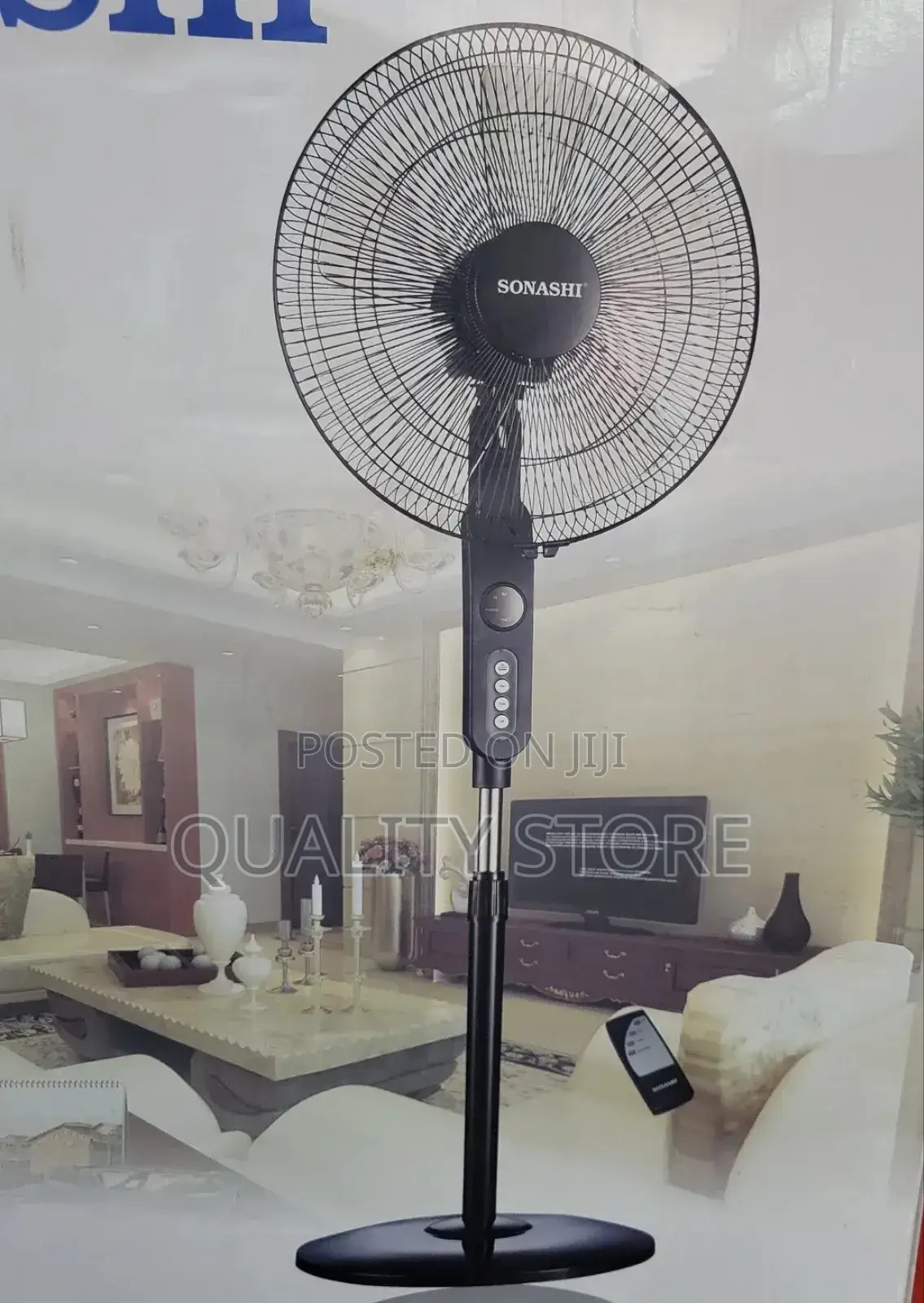 Sonashi Stand Fan With Remote Control Sf-8072sr