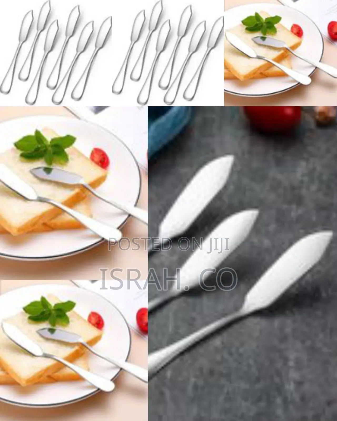 6 Piece Pf Butter Knife, Cheese Knife, Dover Sole Breakfast Kippers