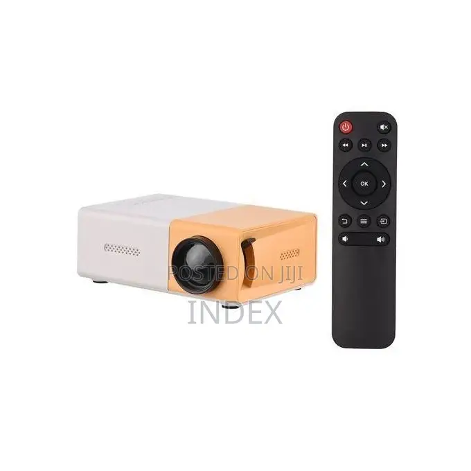 Mini Portable Led Projector Supports 720p / 1080p Video Projector