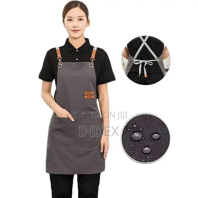 1 Piece Of Unique Apron For Kitchen Shop Work With Pockets