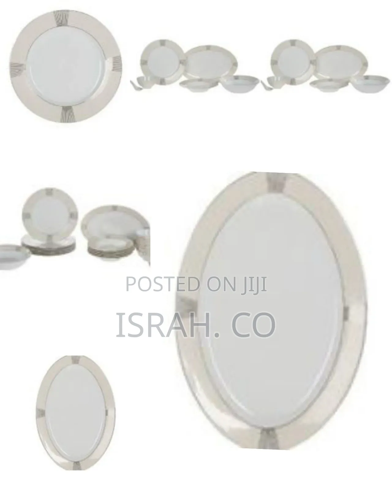 Royalford Porcelain Dinner Set, 26pcs Set Chip Resistant Dishwasher