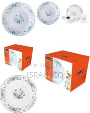 Arcopal 38pcs Dinnerware Set 1pc Oval Plate+ 6pcs Dinner Plate+6pc