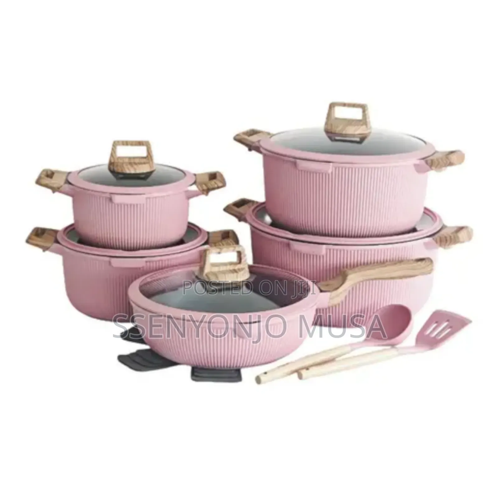 Donnor 15-Piece Non-Stick Cookware Set – Soup Pots Frying Pan.