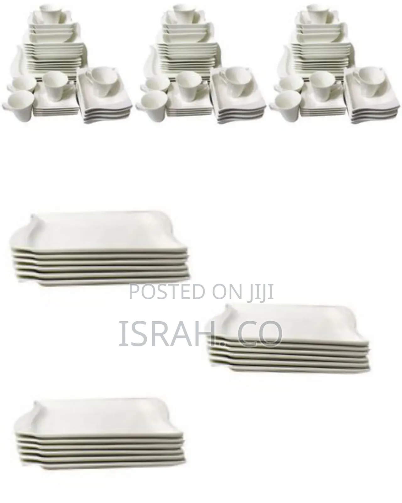 36 Piece Rectangle Dinner Set