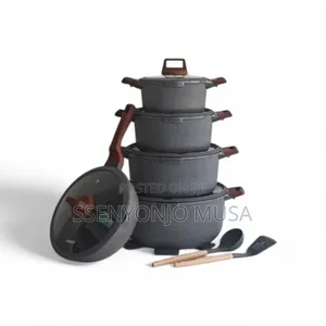 Donnor 15-Piece Non-Stick Cookware Set – Soup Pots Frying Pan.