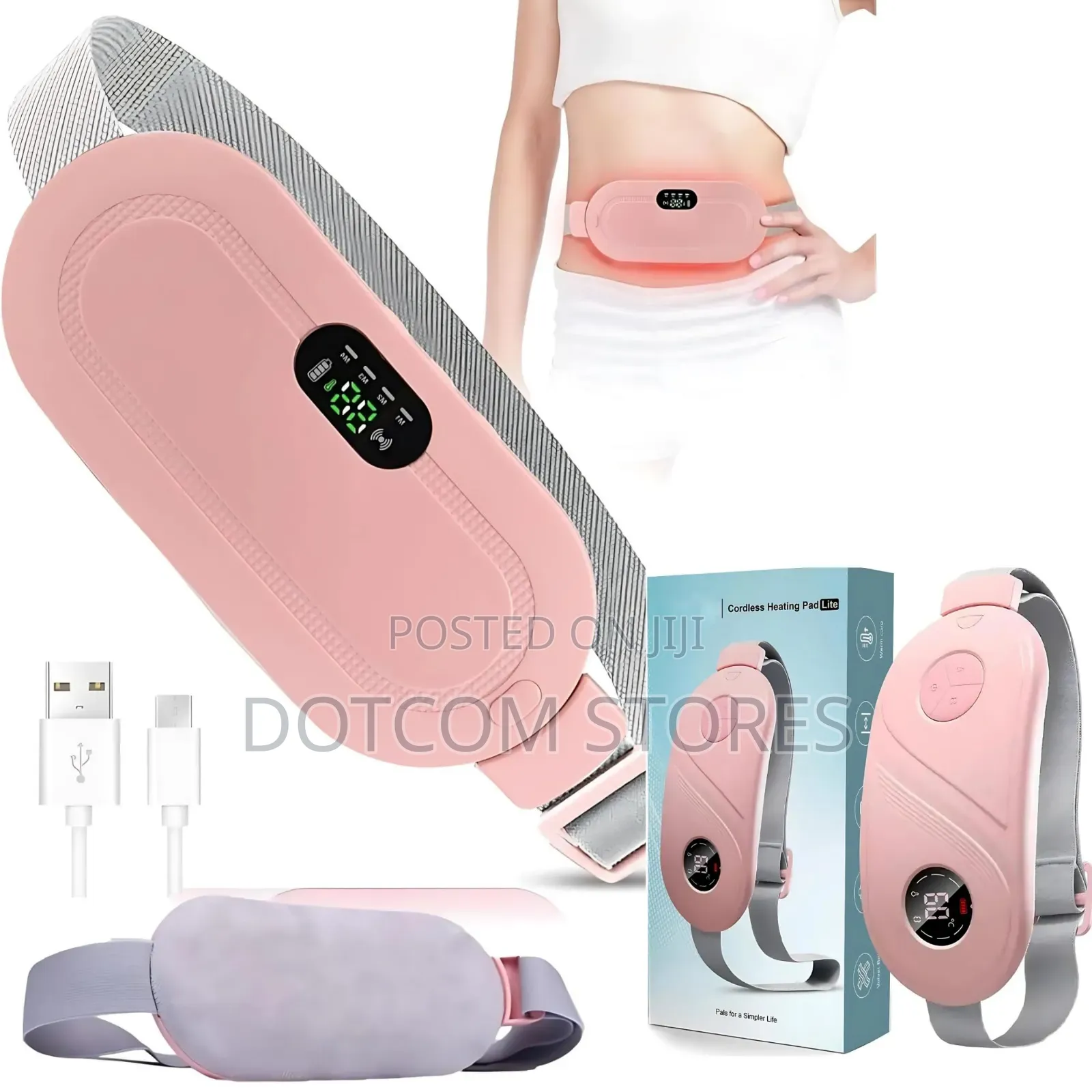 Portable Menstrual Heating Pad and Massager