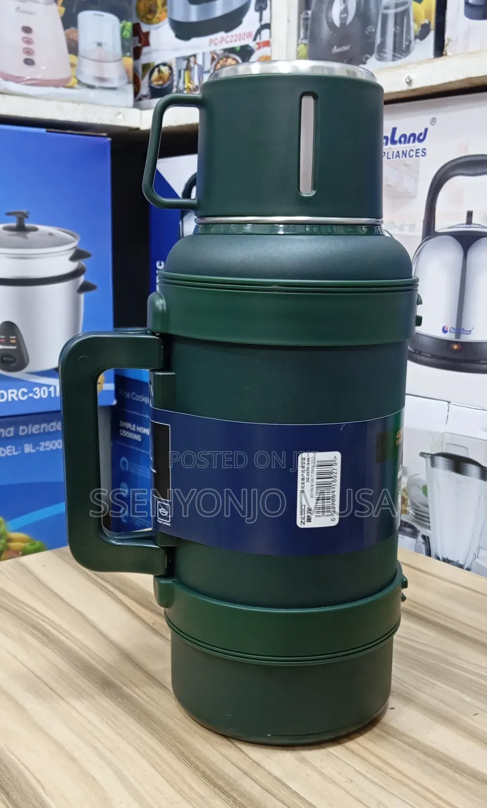 Zego 3l Stainless Steel Vacuum Flask – Hot Cold Insulated