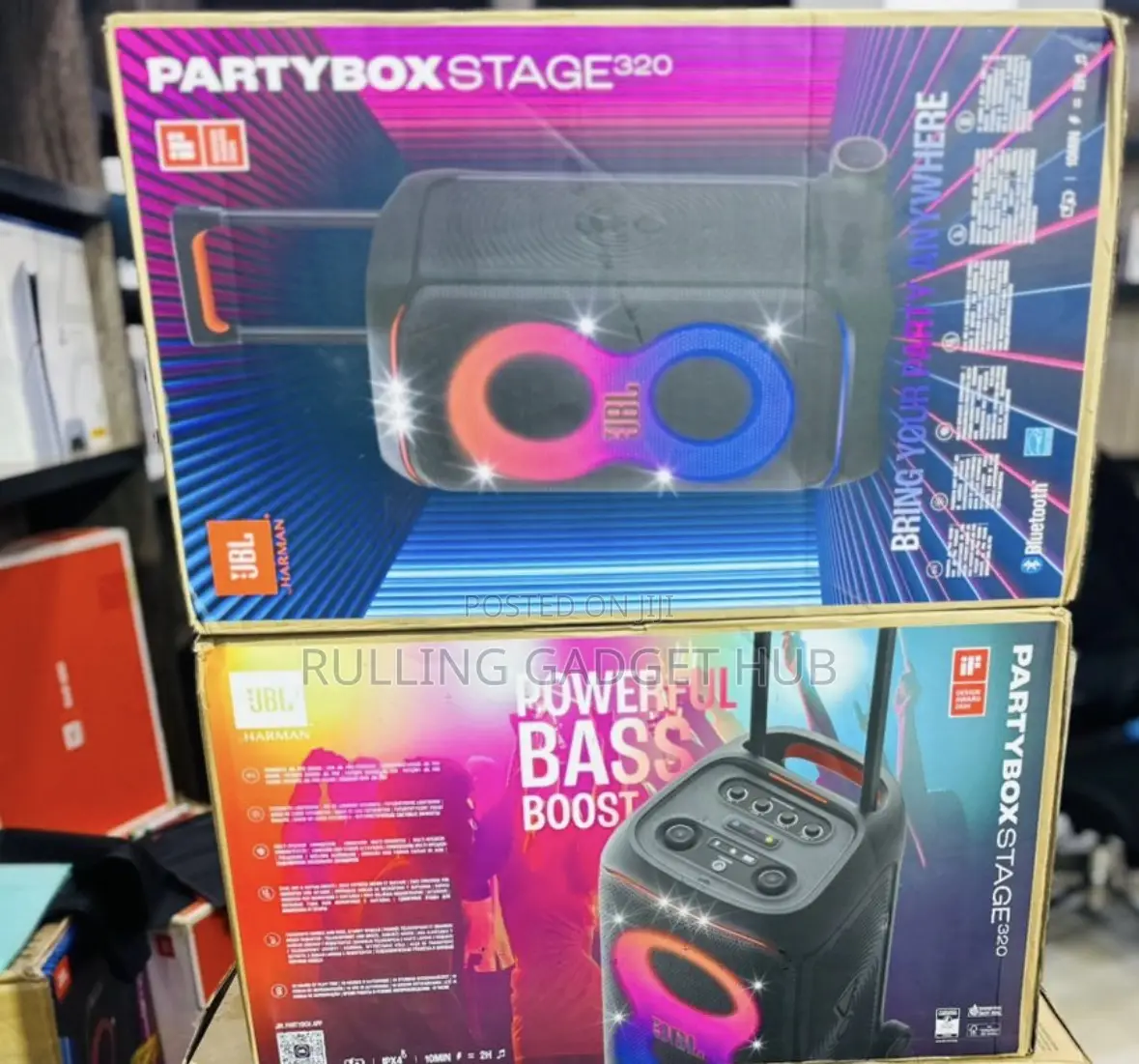 JBL Partybox Stage 320 Bluetooth Speaker