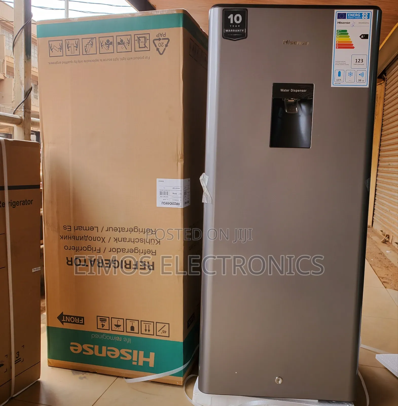 Brand New 229 Litres Hisense With Despenser Fridge