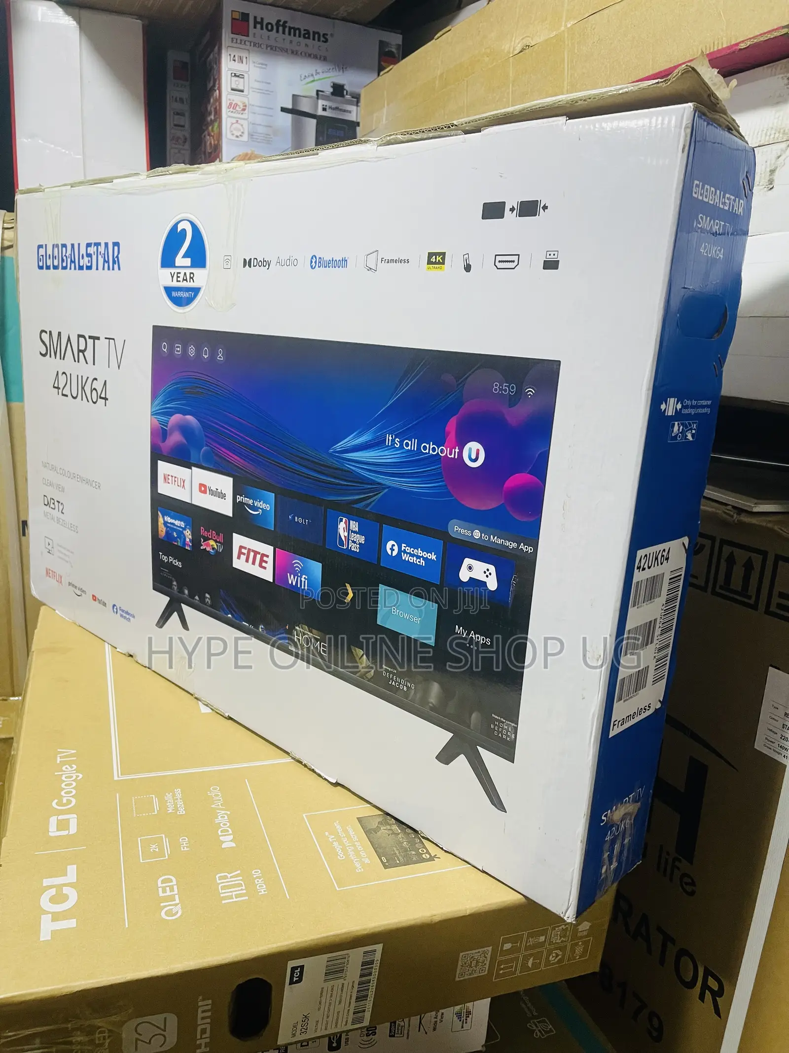 Brandnew 40inches,Global-Star Smart Tv,Free to Air