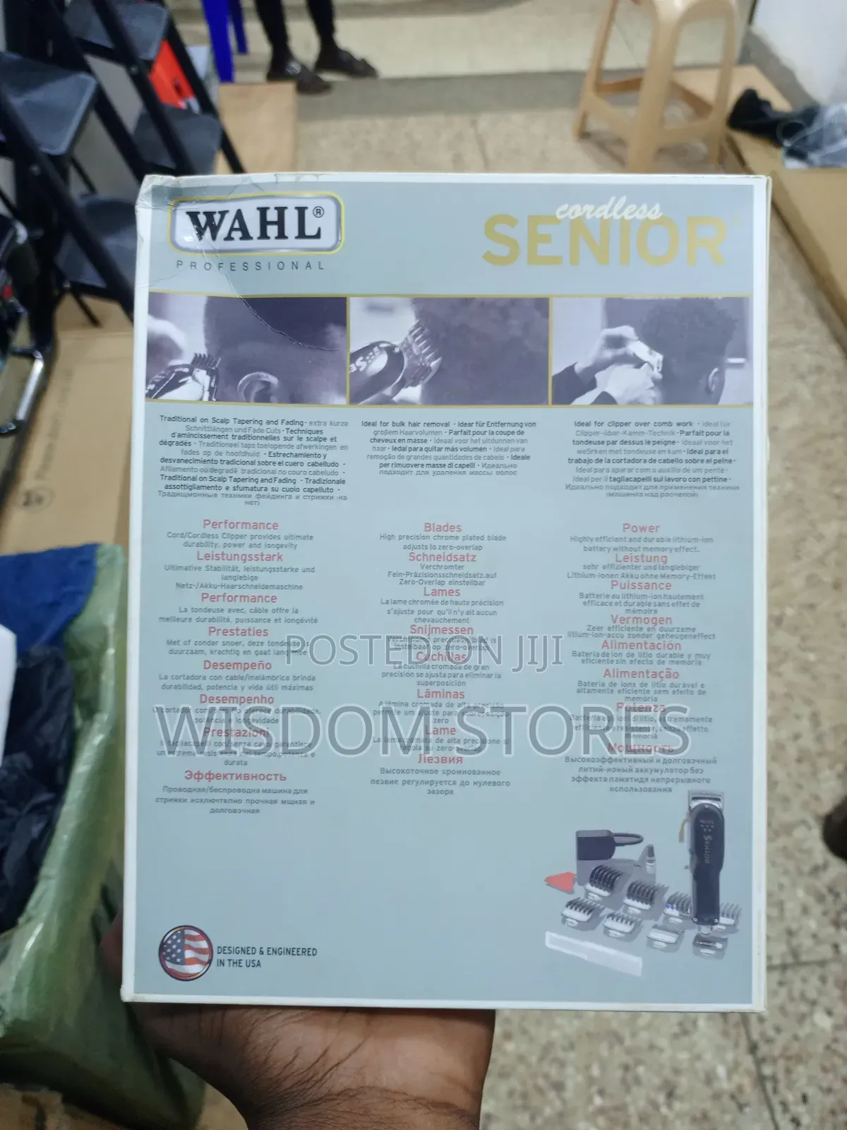 Wahl Professional 5 Star Series Cordless Senior Hair Clipper.