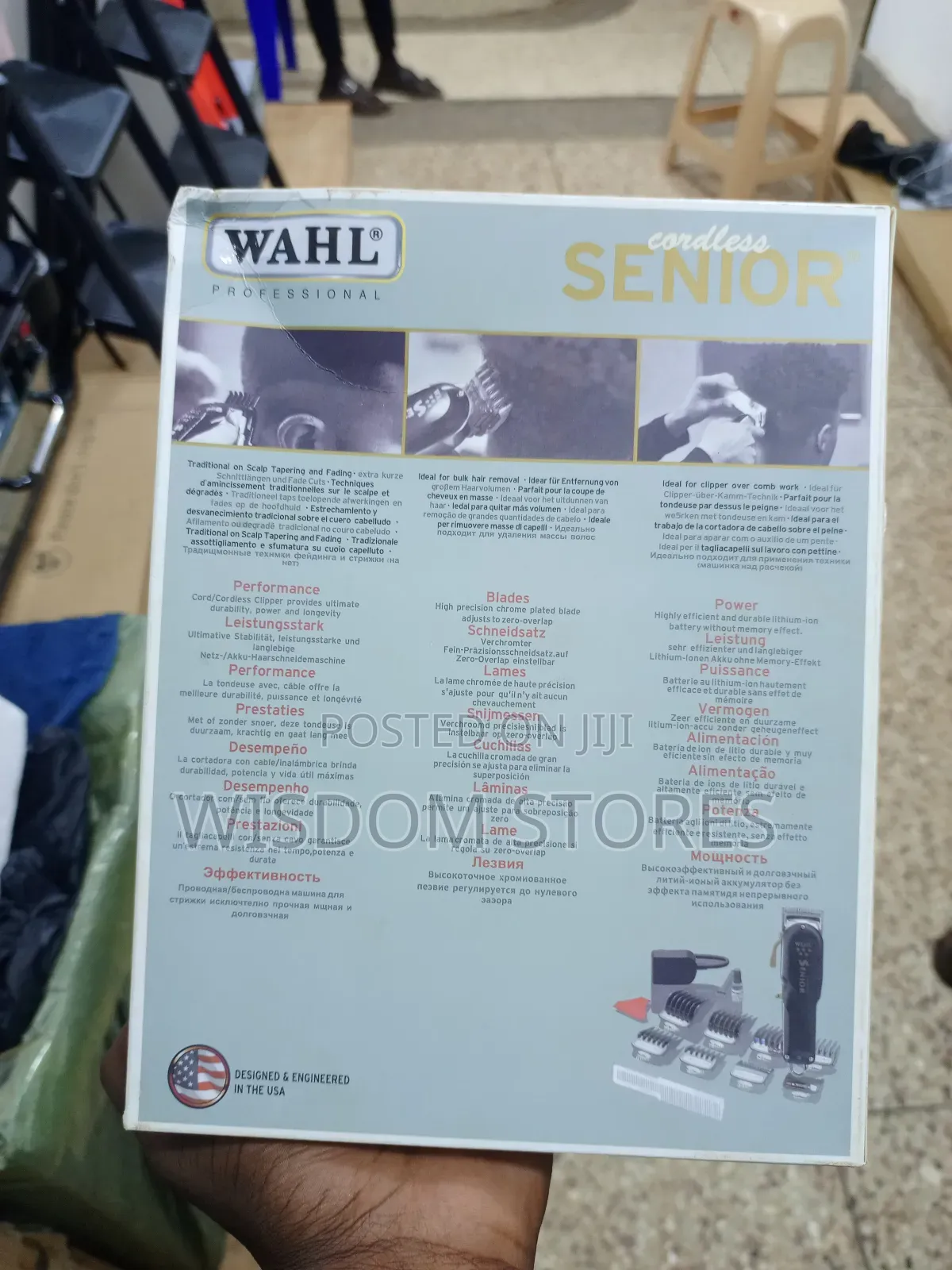 Wahl Professional 5 Star Series Cordless Senior Hair Clipper.