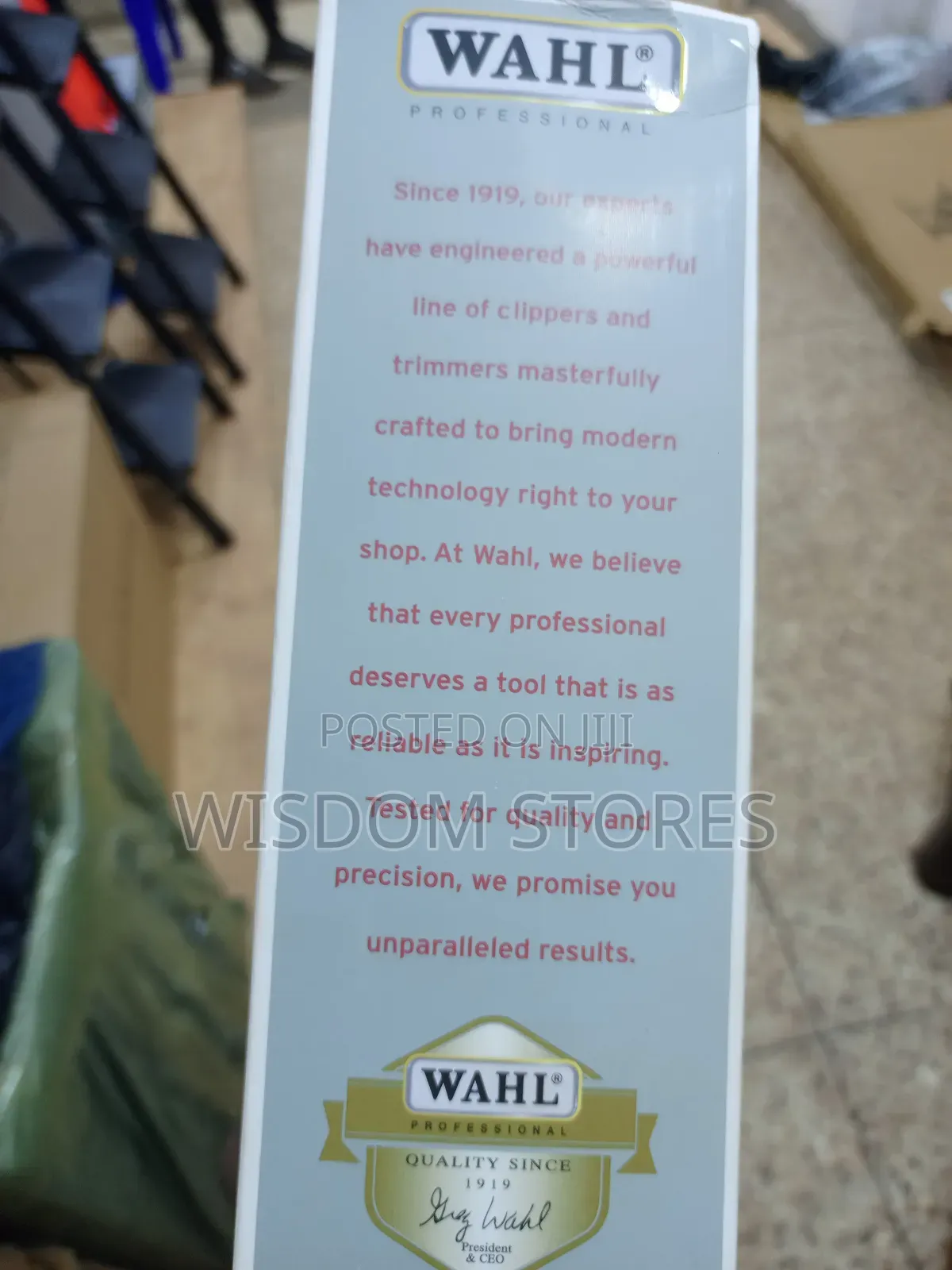 Wahl Professional 5 Star Series Cordless Senior Hair Clipper.