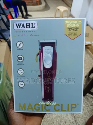 Wahl Professional 5 Star Series Cordless Magic Clip Hair Clipper.
