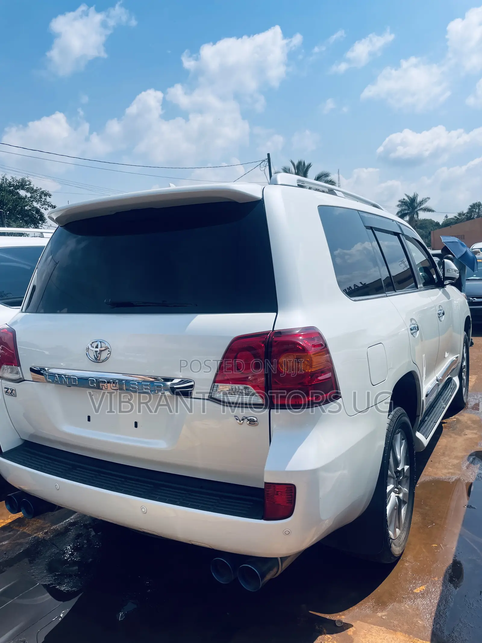 Toyota Land Cruiser 4.6 V8 ZX 2015 White