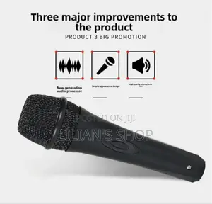 High Quality Metallic Vocals Microphone