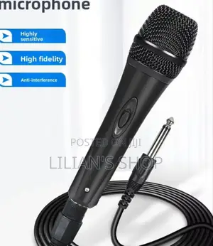 High Quality Metallic Vocals Microphone