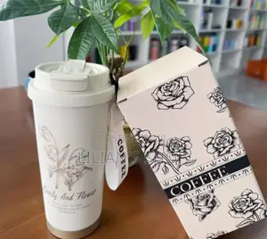 Stainless Steel Travel Mug With Temperature Display