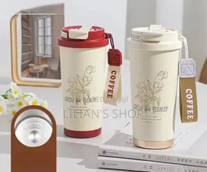 Stainless Steel Travel Mug With Temperature Display
