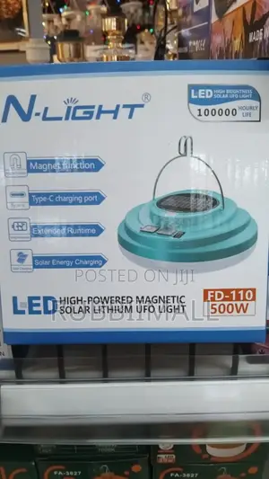 N-Light Fd-110 Solar Ufo Light