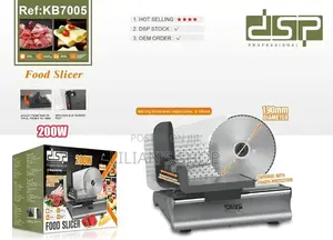 DSP Kb7005 Electric Food Slicer.