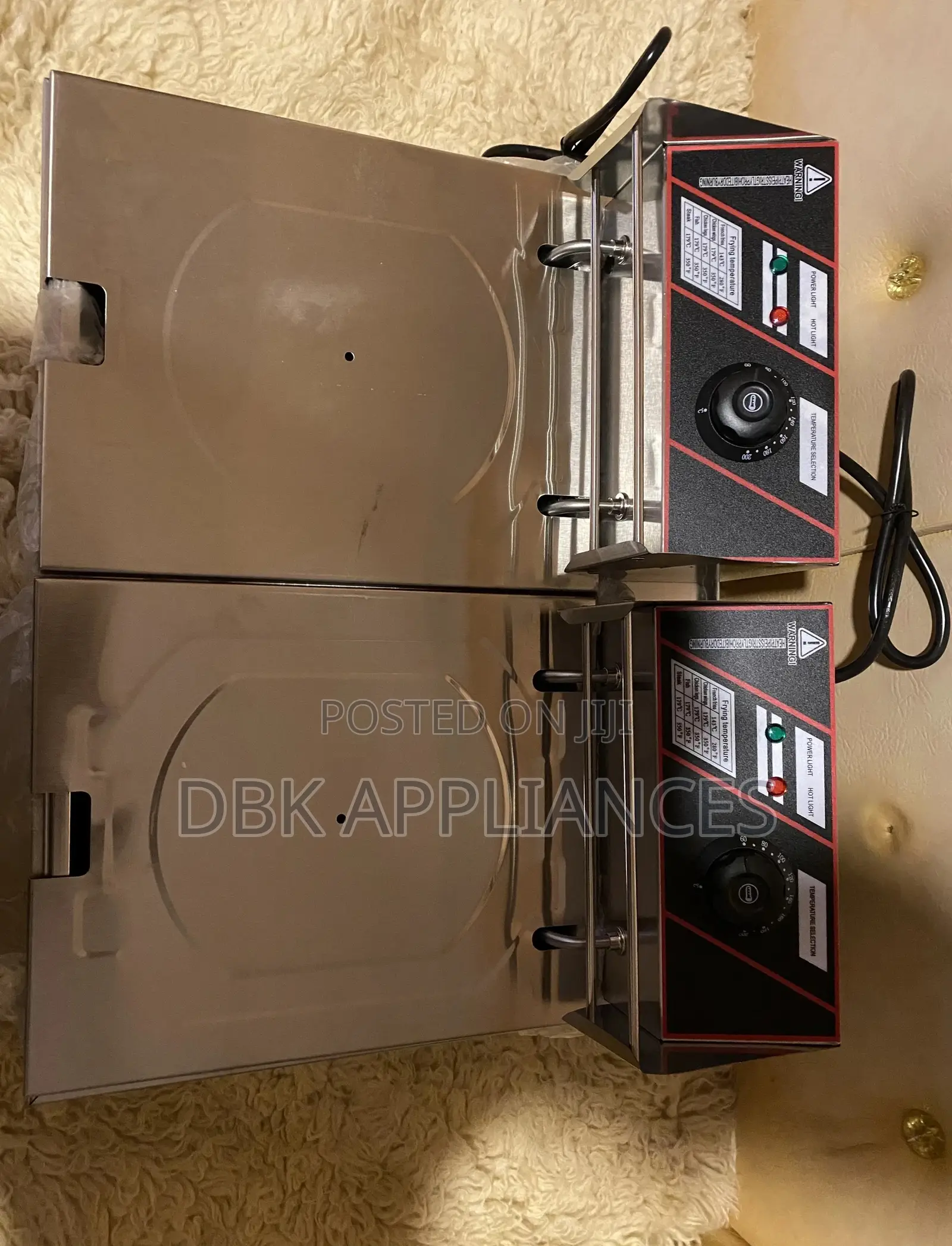 Double Deep Fryers With 12months Warranty in Original