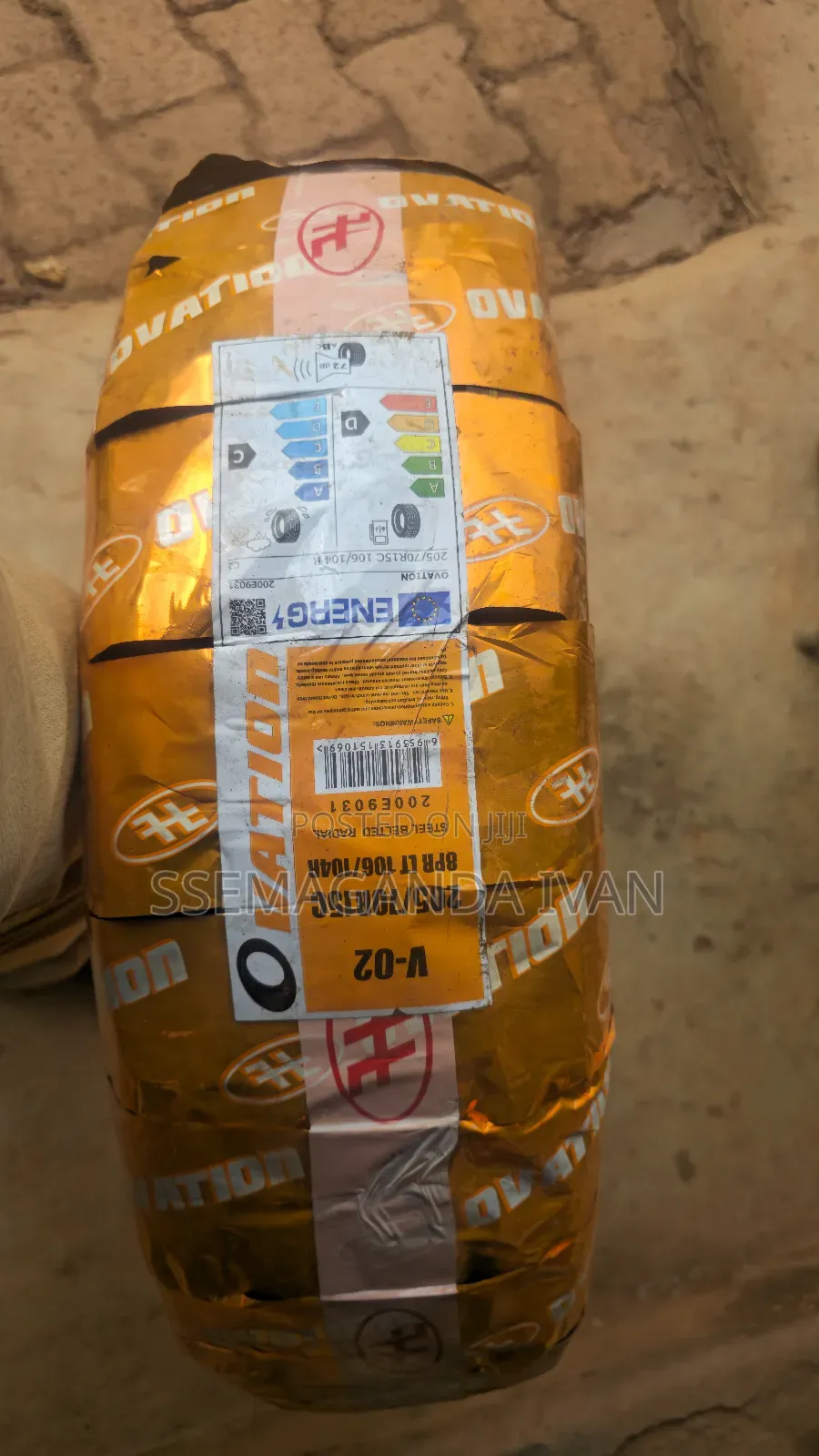 205/70r15c Ovation 8pr Brand New Tyre