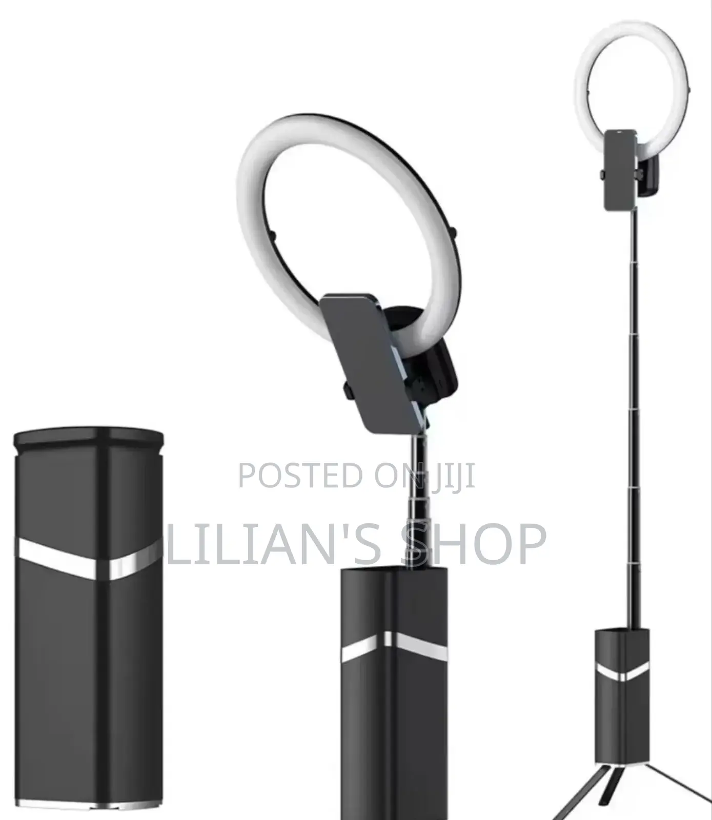 10inch Portable Foldable Rechargeable Ring Light