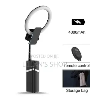 10inch Portable Foldable Rechargeable Ring Light