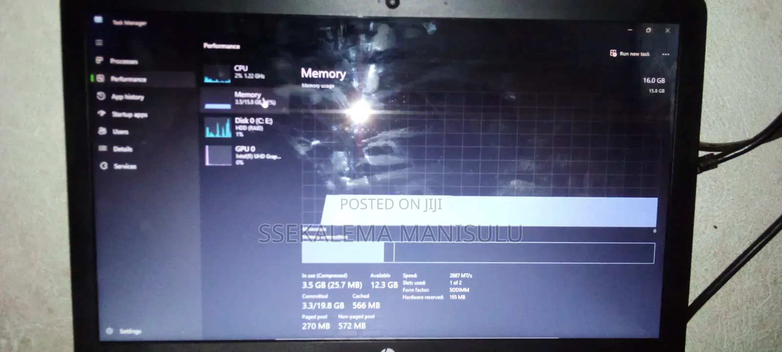 Laptop HP 16GB Intel Core i3 HDD 1T