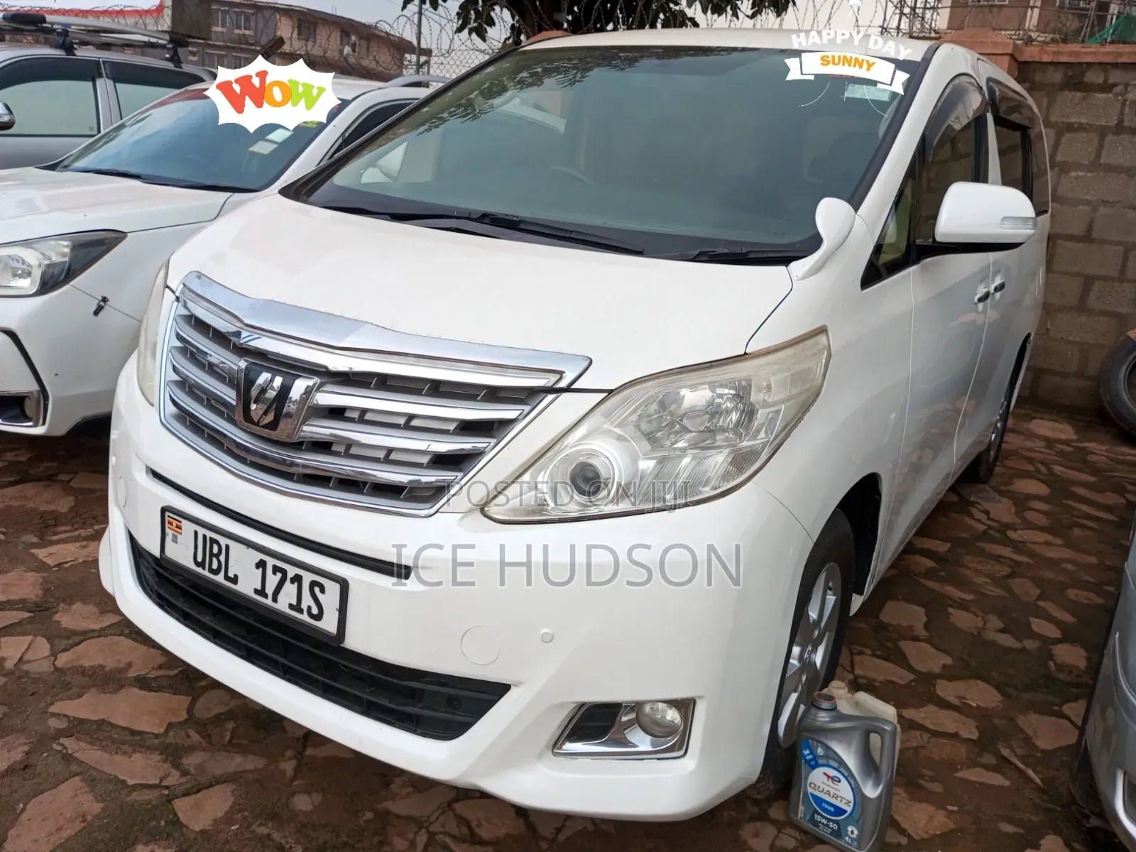 Toyota Alphard 2011 White