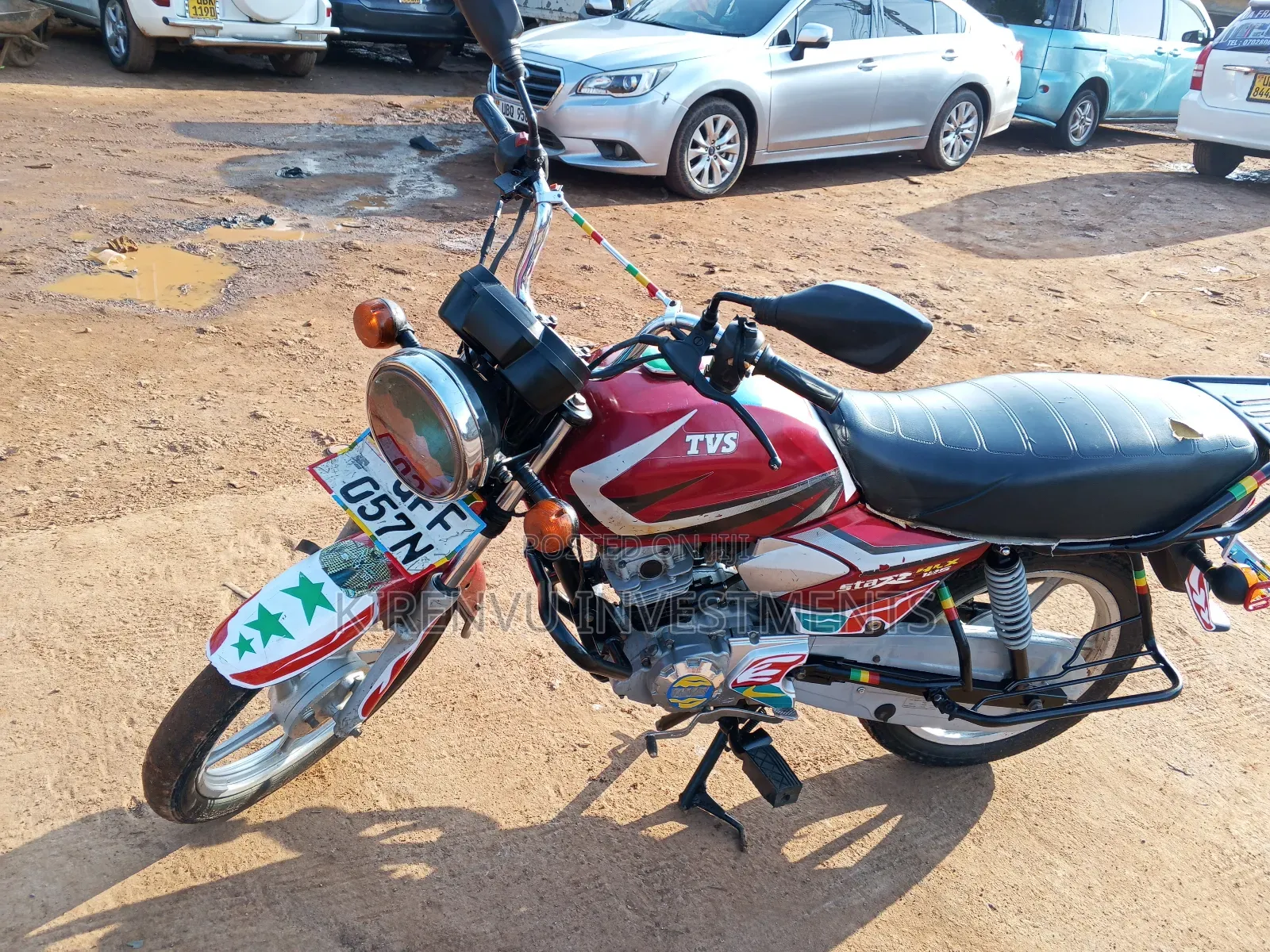 TVS HLX 125 2019 Red