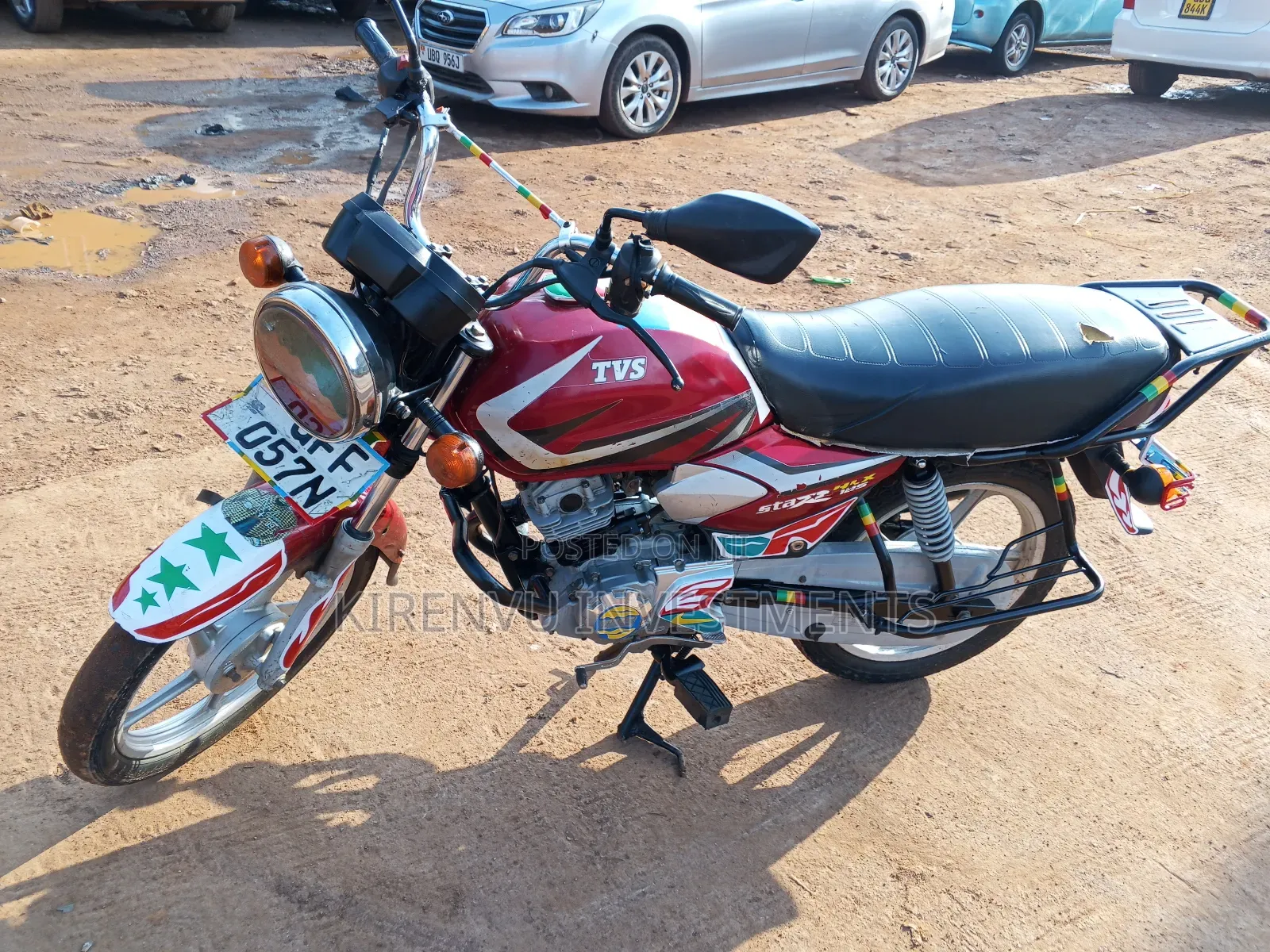 TVS HLX 125 2019 Red