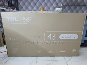 TCL 43-Inch Smart Uhd Qled Tv Built Free Tv Channels Google Tv New