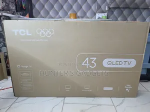 TCL 43-Inch Smart Uhd Qled Tv Built Free Tv Channels Google Tv New