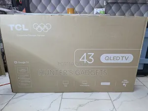 TCL 43-Inch Smart Uhd Qled Tv Built Free Tv Channels Google Tv New