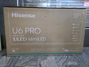Hisense 55-Inch Uhd Qd Miniled U6 Pro Series Uled Tv Latest Model