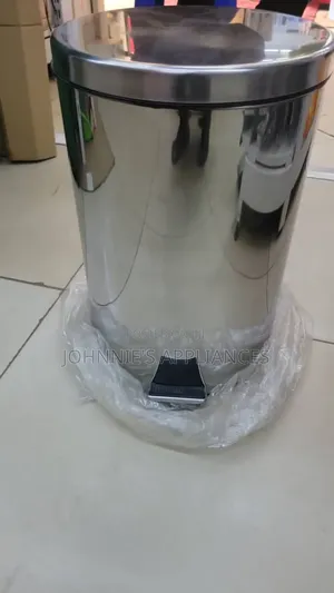 12l Stainless Steel Bathroom Trashbins With Peddle