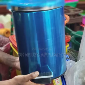 12l Stainless Steel Bathroom Trashbins With Peddle
