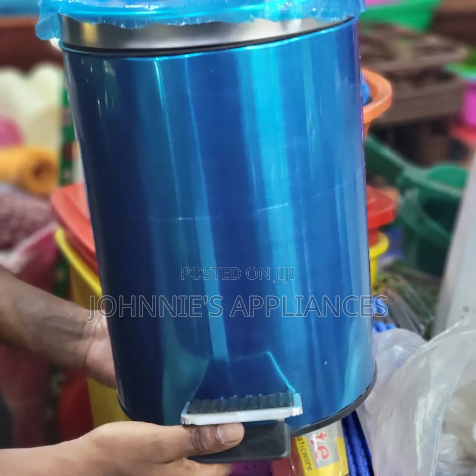 12l Stainless Steel Bathroom Trashbins With Peddle