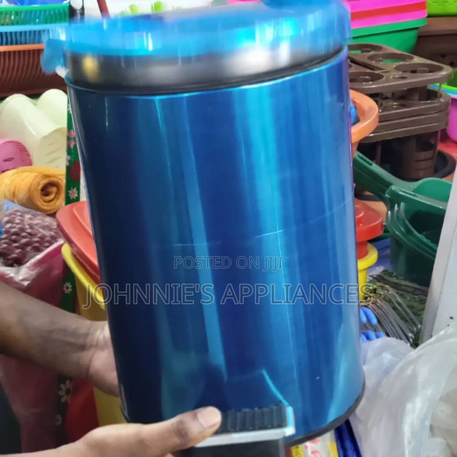 12l Stainless Steel Bathroom Trashbins With Peddle