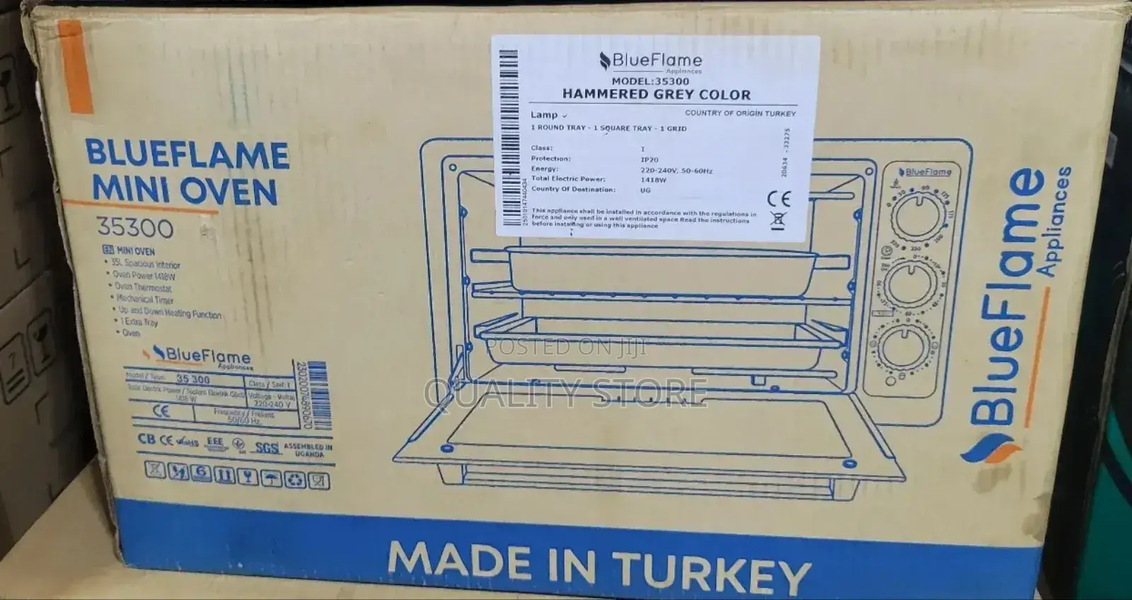 Blue Flame Mini Oven 35300