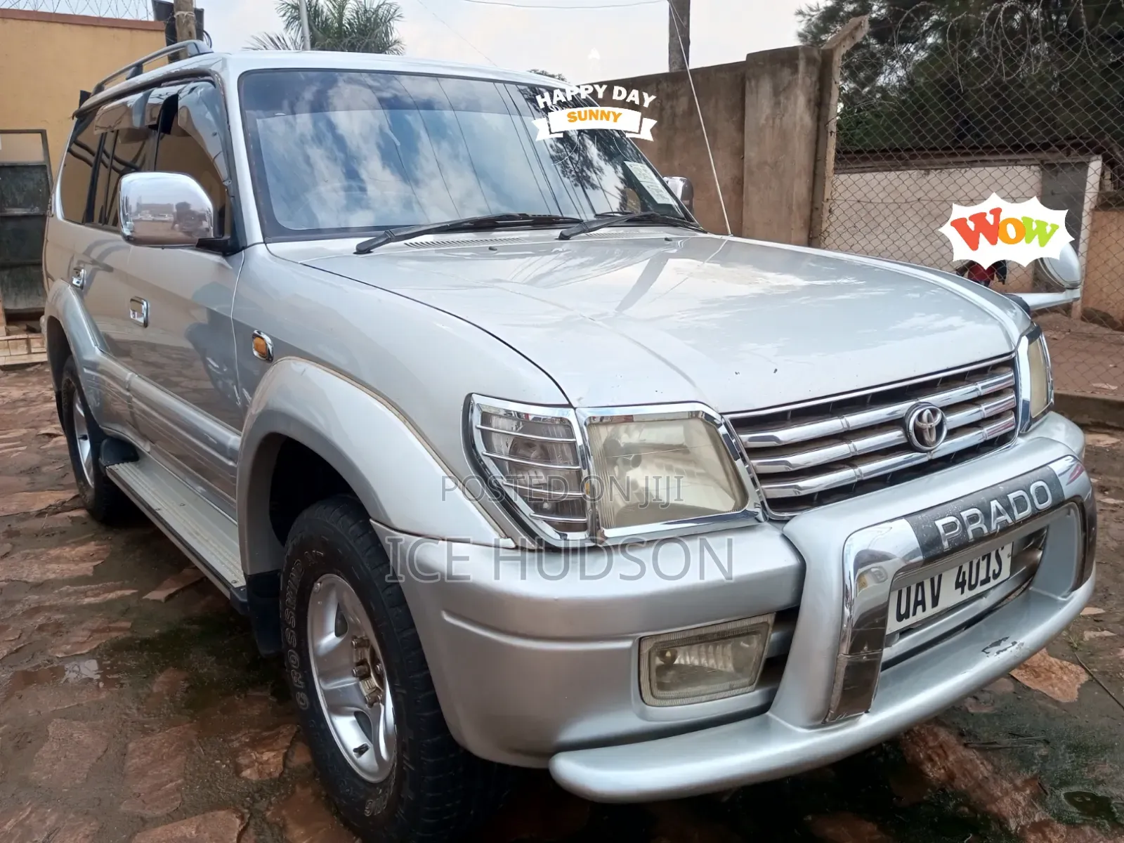 Toyota Land Cruiser Prado 2002 Silver