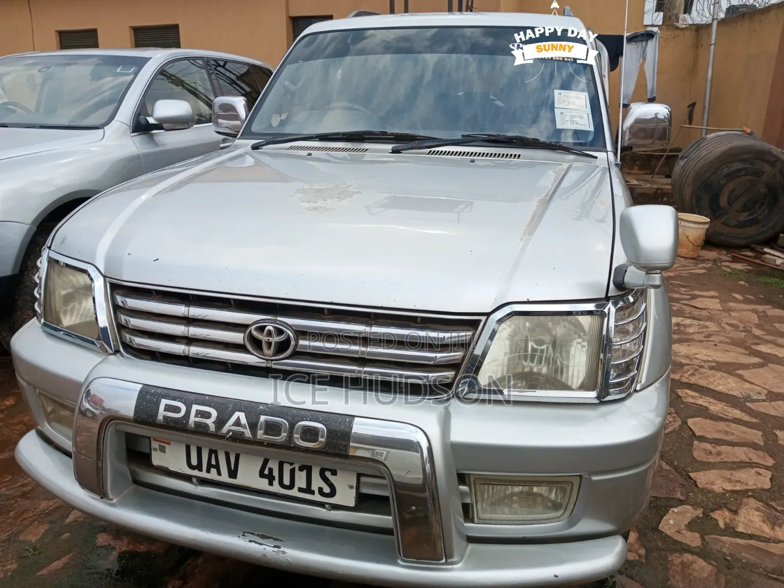Toyota Land Cruiser Prado 2002 Silver