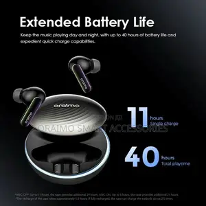Oraimo Spacebuds Hybrid Anc True Wireless Earbuds