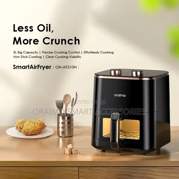 Oraimo Smartairfryer 1500w Cooking Visible Smart Air Fryer