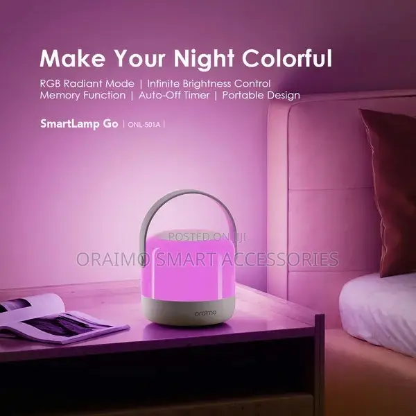 Oraimo Smartlamp Go 4.5w Rgb Night Light