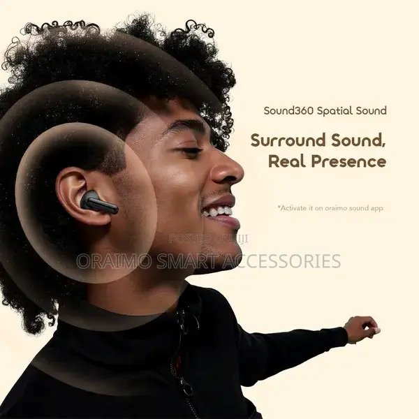 Oraimo Spacebuds Air 38 Hours Smart Finder True Wireless Earbuds